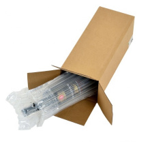 Amazon Top Product Factory Custom Size Transparent Air Column Bubble Cushion Wine Bottle Plastic Bag